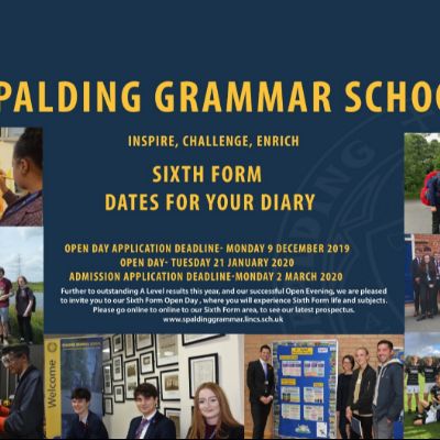 Sixth Form Open Evening
